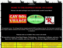 Tablet Screenshot of bandorganmusic.com